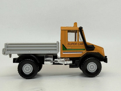 JAK MERCEDES-BENZ UNIMOG 406, Welly, Die cast NO.94625 Żółty 1:60, Resoraki – zdjęcie 3