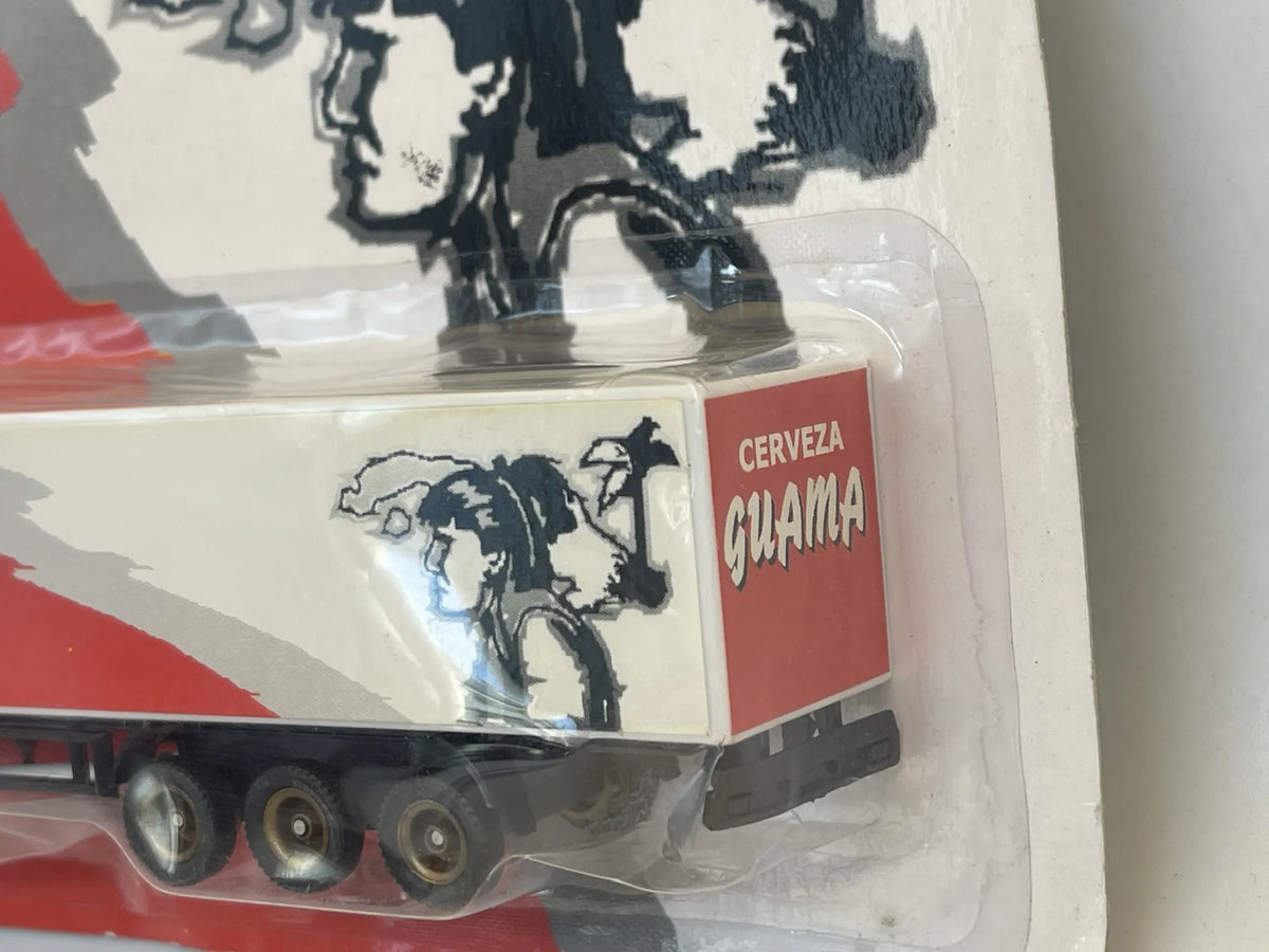 Scania Grell 1:87 Ciężarówka Promocyjna CERVEZA GUAMA Blister Czerwony – zdjęcie 3