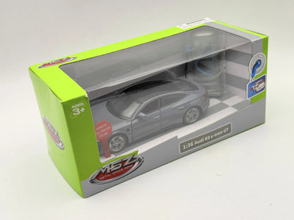 AUDI RS E-TRON GT Electric Vehicles MSZ Szary 1:36 – zdjęcie 3