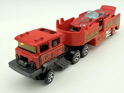 Firehouse Fueler Hot Wheels Czerwony 1:64 – zdjęcie 3