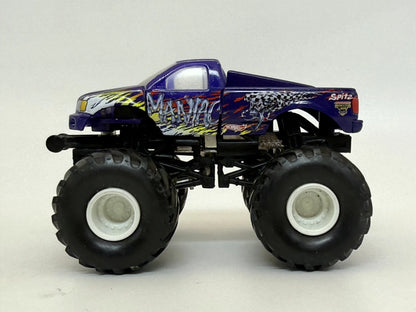 MONSTER JAM TRUCK, Hot Wheels 2004, Die cast, Fioletowy, 1:64, Resoraki – zdjęcie 3