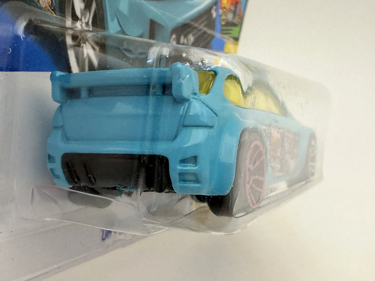 '08 FORD FOCUS HW ART CARS Hot Wheels 2023 Turkusowy 1:64 – zdjęcie 3