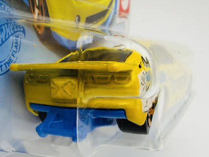 '10 Pro Stock Camaro Hot Wheels 2021 1:64 PICTIONARY Żółty – zdjęcie 3