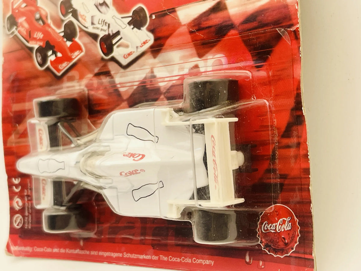 Bolid Wyścigowy High Speed 1:87 Ciężarówka Promocyjna Coca-Cola Blister – zdjęcie 3