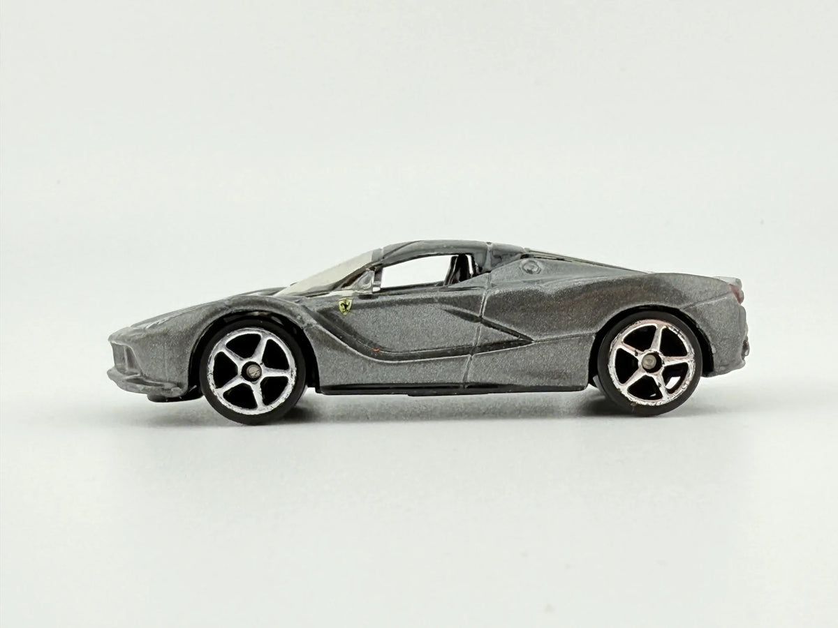 LAFERRARI, Bburago, Die cast 112061, Grafitowy, 1:64, Resoraki – zdjęcie 3