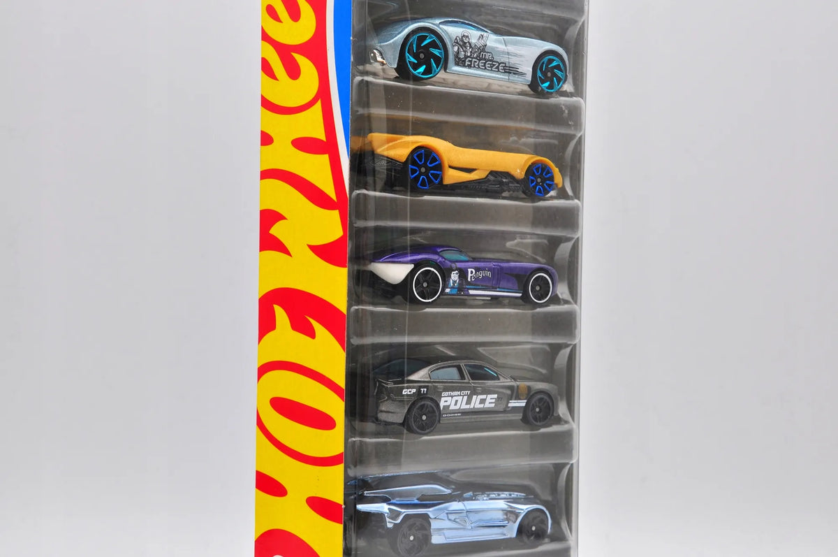 THE BATMAN BATMOBILE Batman Hot Wheels 2024 1:64 5 Pack HW 5 Pak – zdjęcie 3