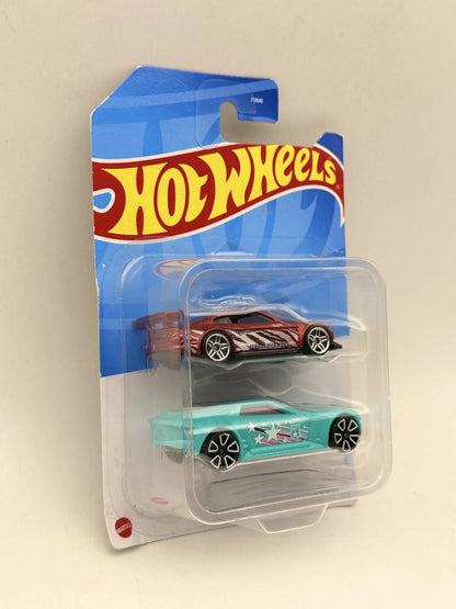 2 PACK / Team Nitemare Mainline Hot Wheels 2023 Czerwony 1:64 The Vanster – zdjęcie 3