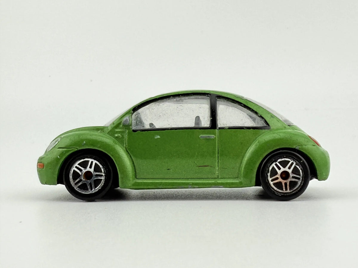 VW NEW BEETLE, Realtoy, Die cast 163526, Zielony, 1:60, Resoraki – zdjęcie 3