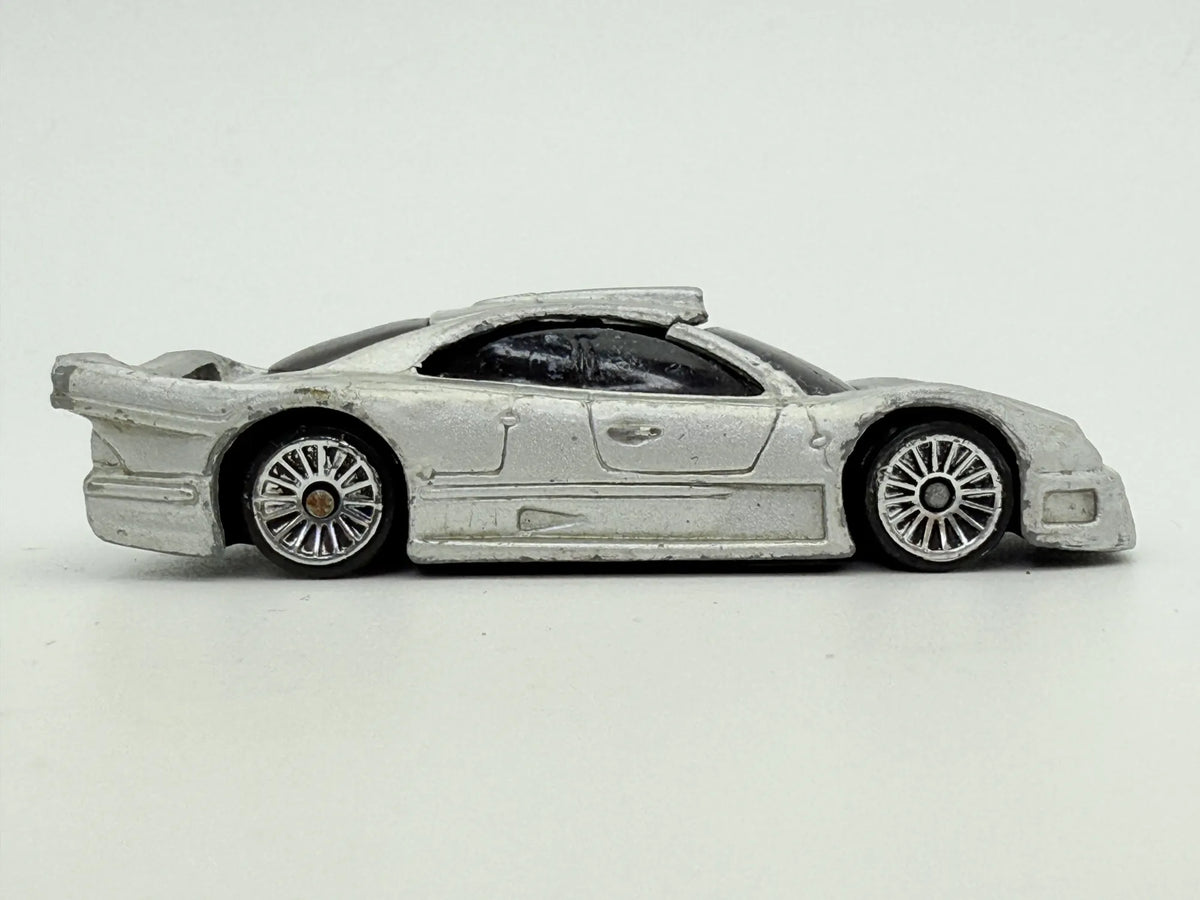 Mercedes-Benz Clk Gtr, Maisto, Resoraki, Die cast 1:64, srebrny – zdjęcie 3