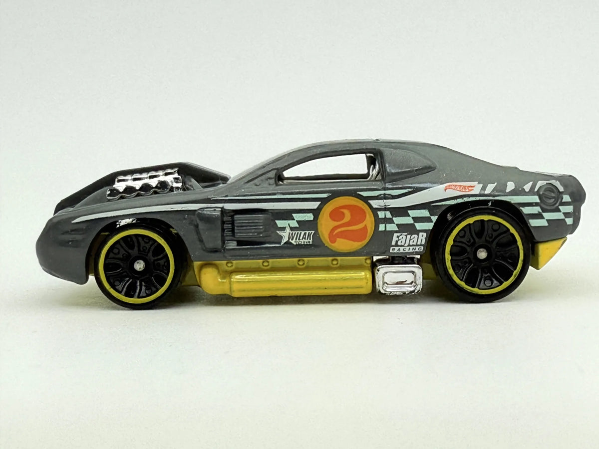 Hollowback, Hot Wheels 2004, Die cast, Resoraki, Grafitowy, 1:64 – zdjęcie 3