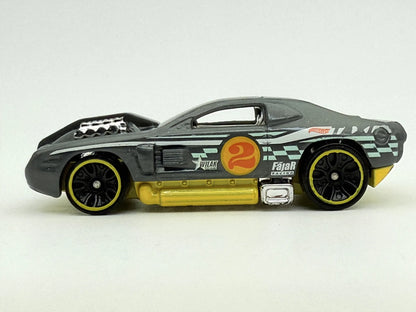 Hollowback, Hot Wheels 2004, Die cast, Resoraki, Grafitowy, 1:64 – zdjęcie 3