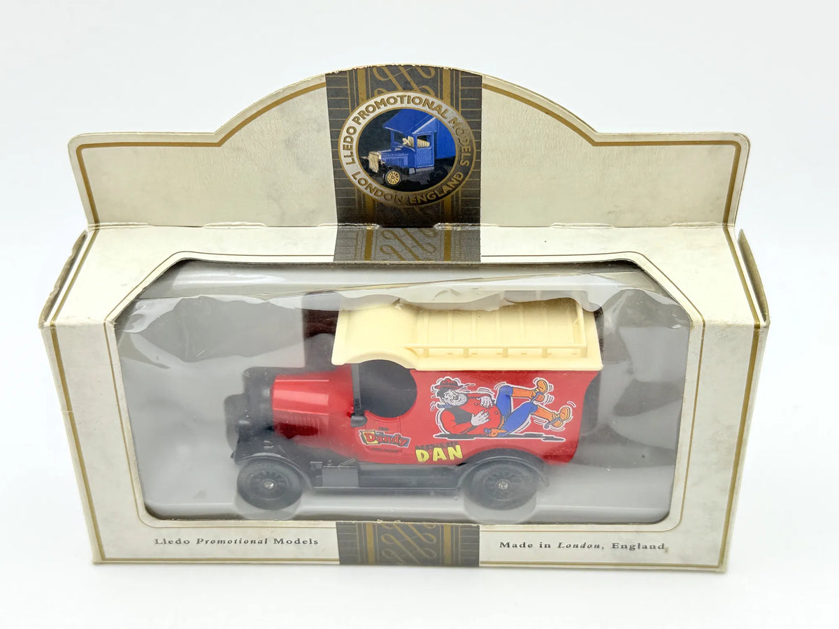 Dan Promotional Model Lledo Czerwony 1:43 Made in England – zdjęcie 3