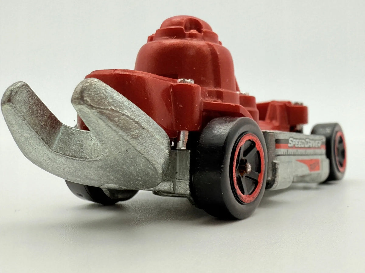 Speed Driver Hot Wheels 2019 Czerwony 1:64 – zdjęcie 3