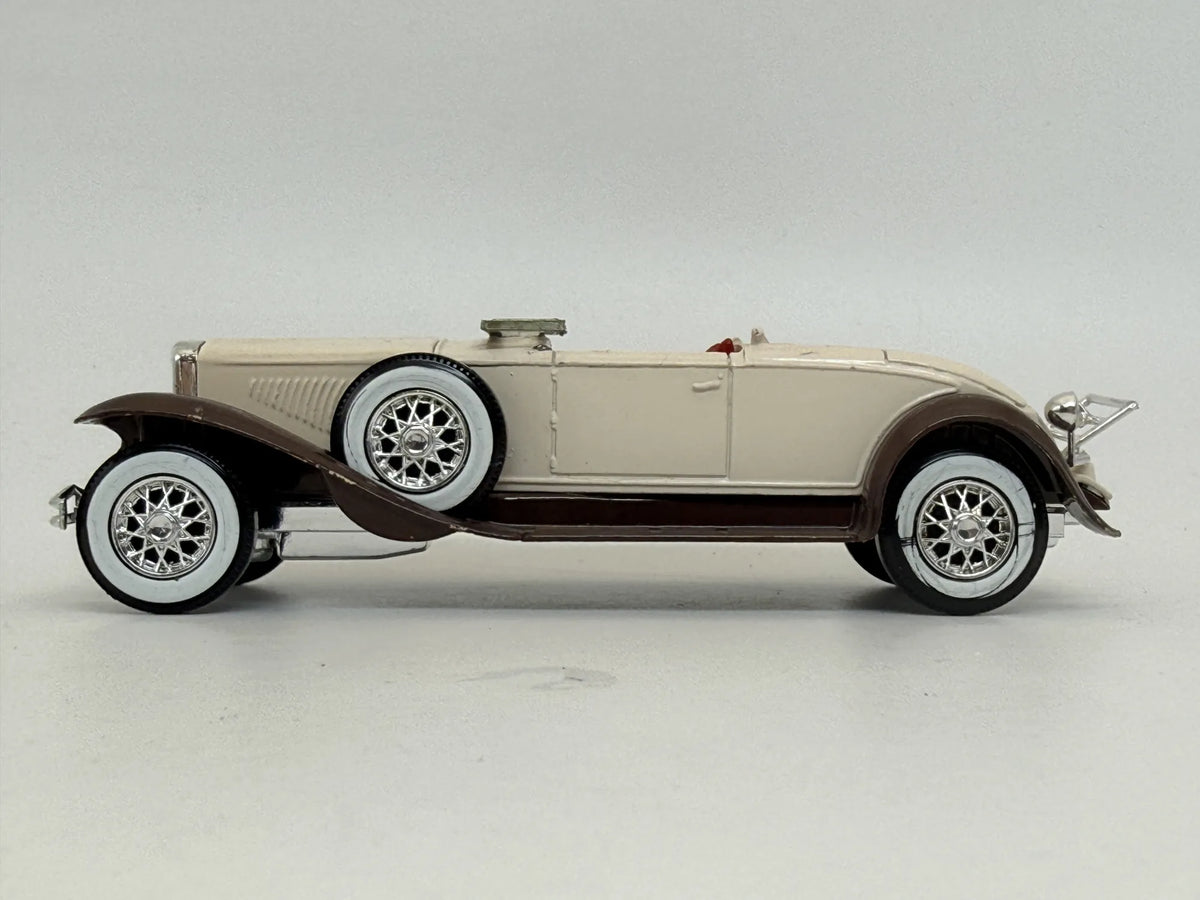 1935 DUESENBERG J SPIDE, Solido, Made in France, Kremowy, 1:43, Resoraki – zdjęcie 3