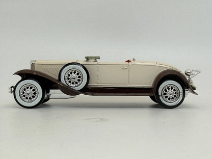 1935 DUESENBERG J SPIDE, Solido, Made in France, Kremowy, 1:43, Resoraki – zdjęcie 3
