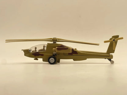 HELIKOPTER BOJOWY, Die cast, Beżowy, 1:48, Resoraki – zdjęcie 3
