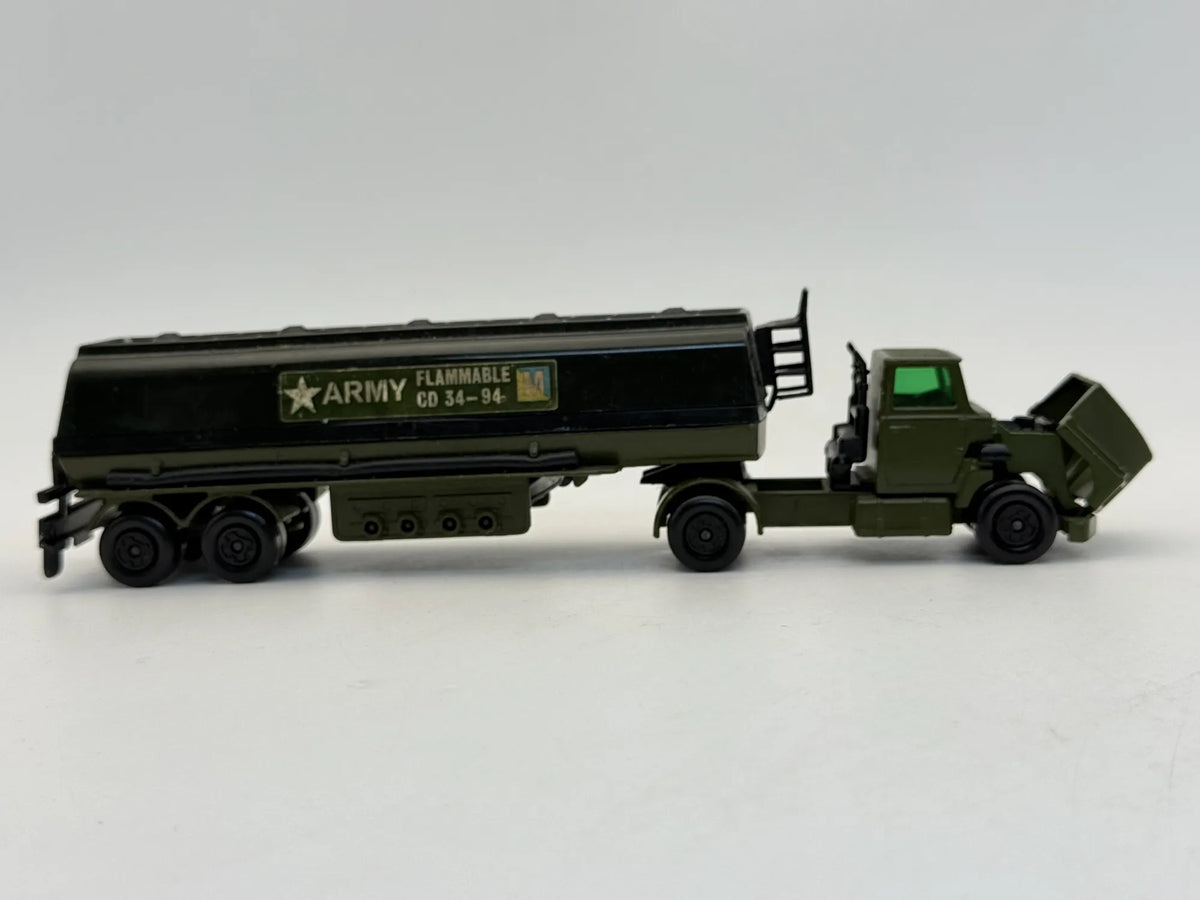 K-16 ARTICULATED TANKER Super Kings Matchbox 1973 1:43 Made in England – zdjęcie 3