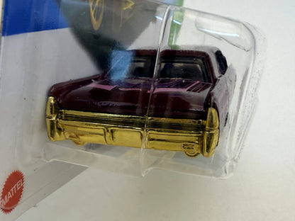 '64 LINCOLN CONTINENTAL HW Slammed Hot Wheels 2023 Fioletowy 1:64 – zdjęcie 3