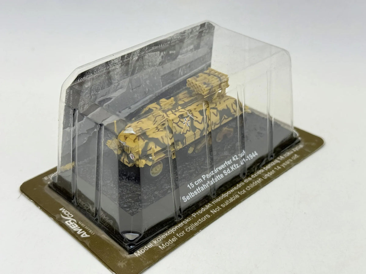 Czołg '15 Cm Panzerwerfer 42 Auf Sd.Kfz.4/1 Tanks of the World AmerCom 1:72 – zdjęcie 3