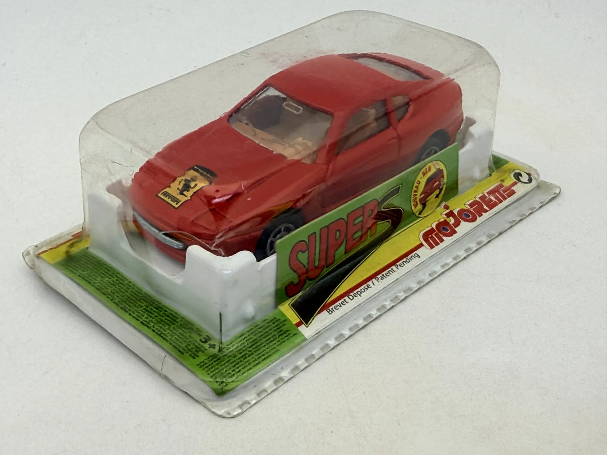 FERRARI 456 GT SuperS Majorette '90 Czerwony 1:64 2xMetal – zdjęcie 3