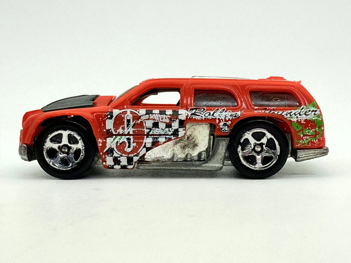 Rollin' Thunder, Mattel, Hot Wheels, resoraki, die cast, 1:64 – zdjęcie 3
