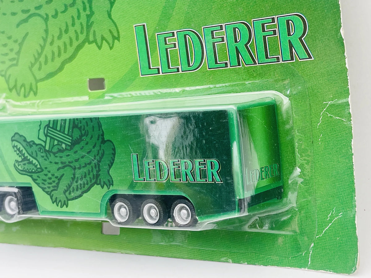 MAN TRUCK DGD 1:87 Ciężarówka Promocyjna LEDERER Blister Zielony – zdjęcie 2