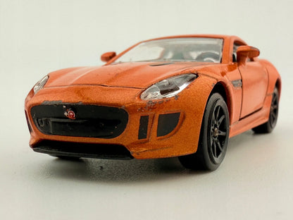 Jaguar F-Type Majorette Pomarańczowy 1:59 – zdjęcie 3