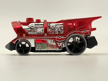 LOCO MOTORIN', Hot Wheels 2019, Resoraki, Die cast Ghb65, Czerwony, 1:64 – zdjęcie 3