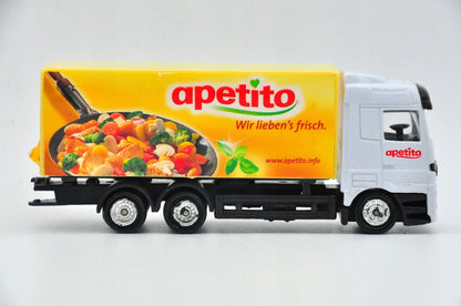 ACTROS, Siku, Made in Germany, Resoraki, Die cast, Biały,, 1:87 – zdjęcie 3