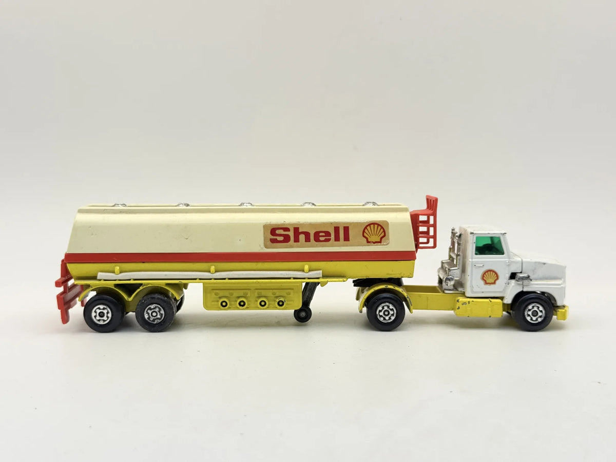 FORD LTS SERIES TRACTOR, SHELL, Matchbox 1973 Made in England, K115, 1:43 – zdjęcie 3