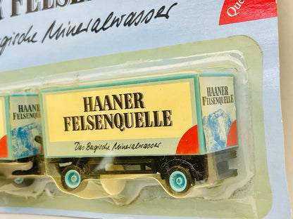 Mercedes-Benz Actros Grell 1:87 HAANER FELSENQUELLE Blister Turkusowy – zdjęcie 3