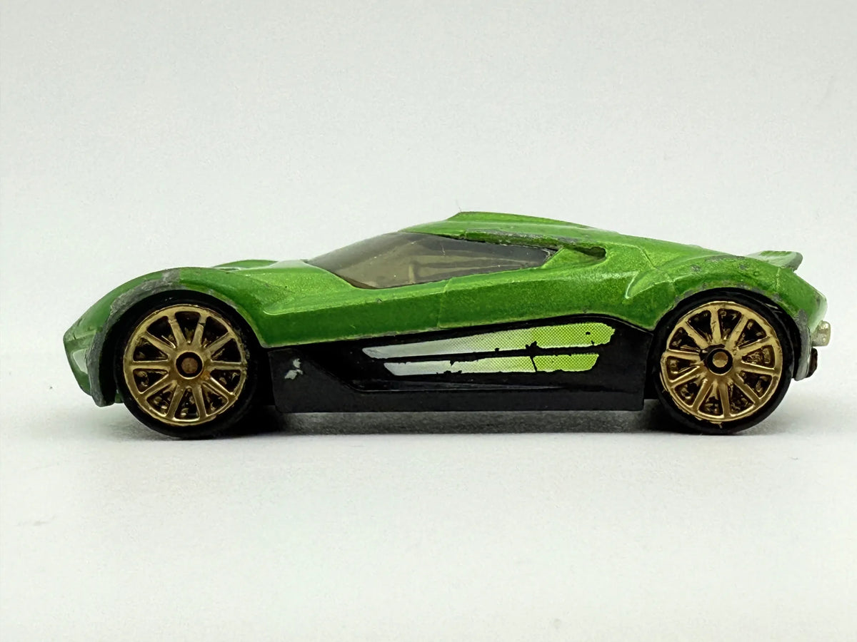 Mitsubishi Double Shotz Hot Wheels Zielony 1:60 – zdjęcie 3