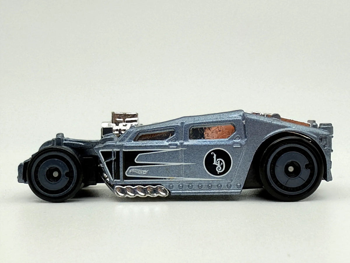 Lethal Diesel, Hot Wheels 2020, Resoraki, Die cast GRX45, Grafitowy, 1:64 – zdjęcie 3