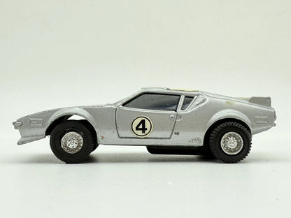 DE TOMASO PANTERA, Falcon, Resoraki, Die cast, Srebrny, 1:45 – zdjęcie 3