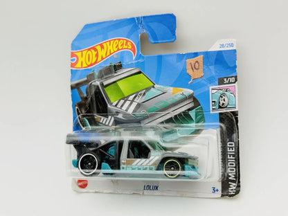 Lolux Hot Wheels 2024 HW Modified 1:64 Blister Turkusowy – zdjęcie 3