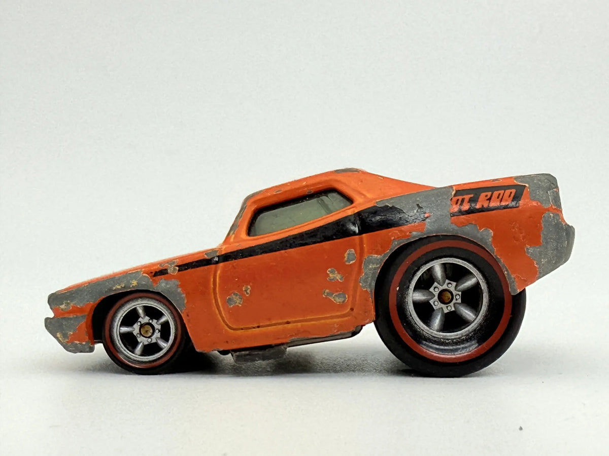 Olo Polipa (Snot Rod), Auta Disney/Pixar, Resoraki Die cast Pomarańcz. 1:64 – zdjęcie 3