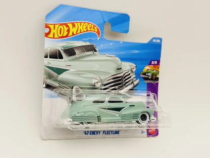 Chevrolet Fleetline Hot Wheels Mainline 1:64 Blister Zielony – zdjęcie 3