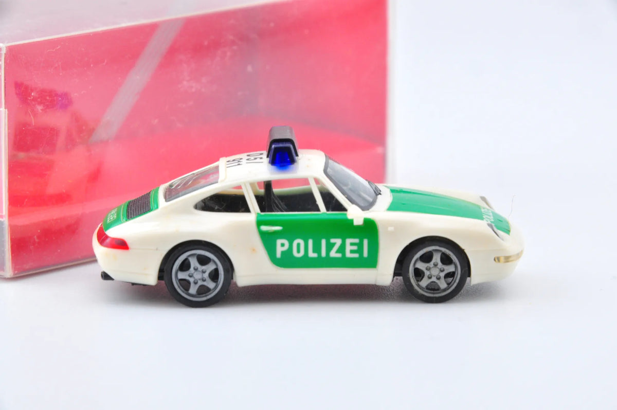 Porsche 911, Herpa, made in Germany, Police,Policja, die cast resoraki 1:87 – zdjęcie 3
