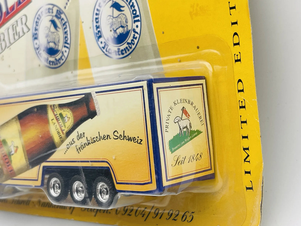 Scania Grell 1:87 Ciężarówka Promocyjna SCHROLL LANDBIER Blister Niebieski – zdjęcie 3