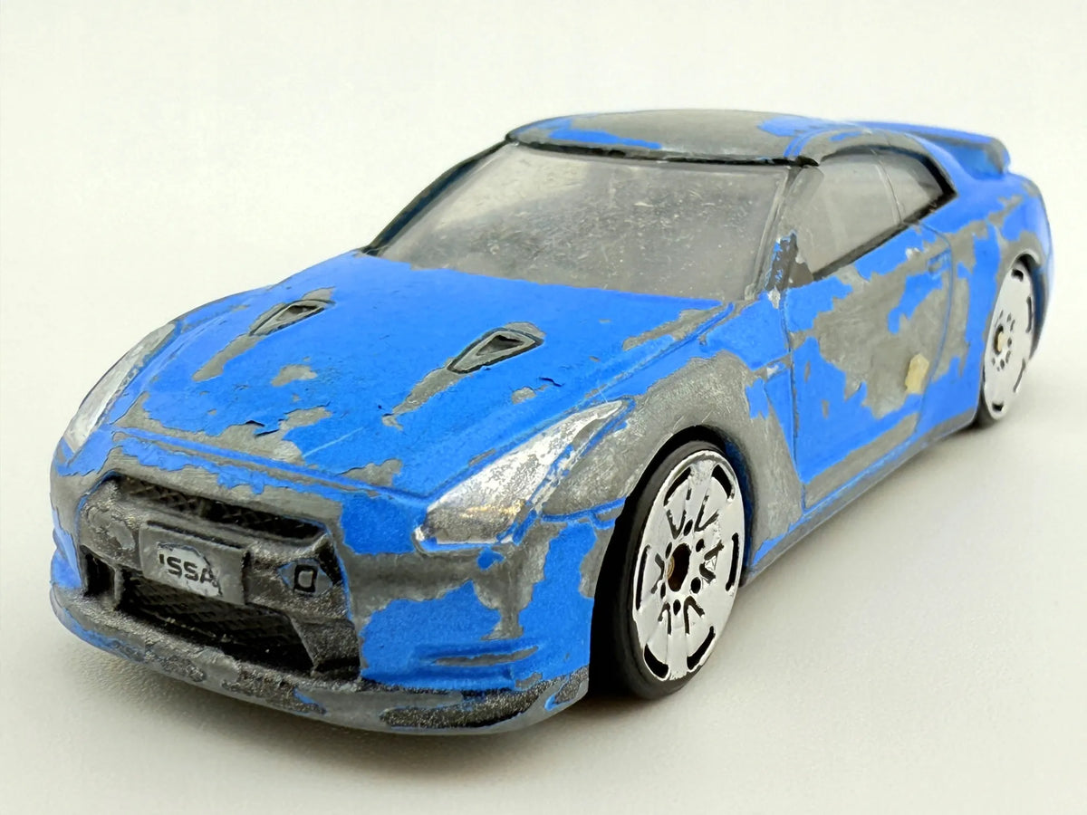 Skyline Gt-R R34 Nissan Niebieski 1:64 – zdjęcie 3