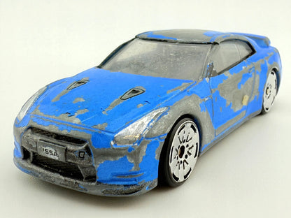 Skyline Gt-R R34 Nissan Niebieski 1:64 – zdjęcie 3