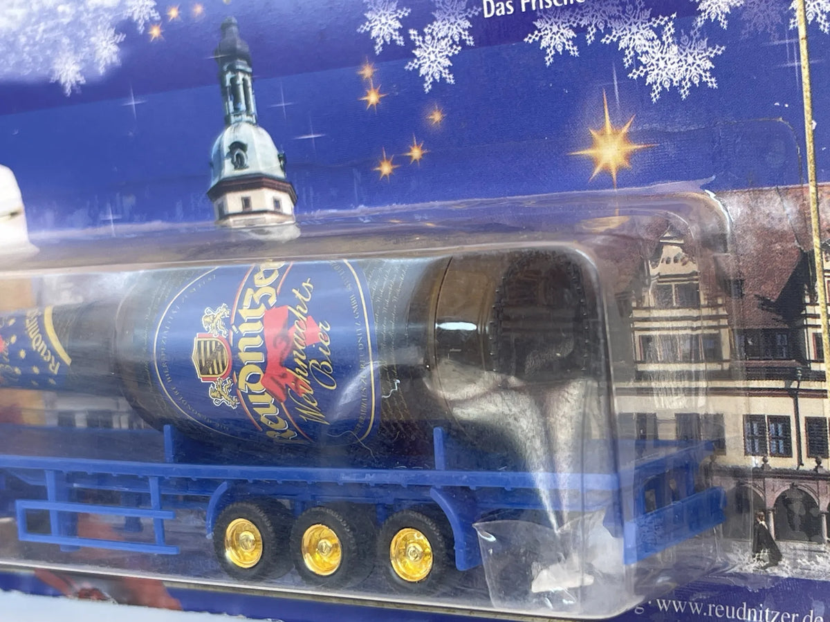 MAN Hümmer 1:87 Ciężarówka Promocyjna Reinmacher Blister Niebieski – zdjęcie 3