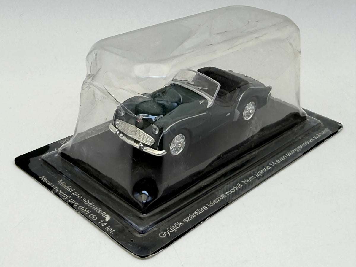 TRIUMPH TR3 Legendarne Samochody AmerCom Zielony 1:43 – zdjęcie 3