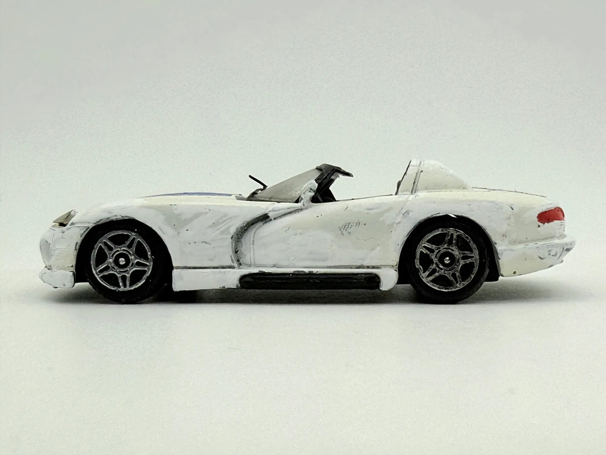 Dodge Viper Bburago Biały 1:43 Made in Włochy – zdjęcie 3
