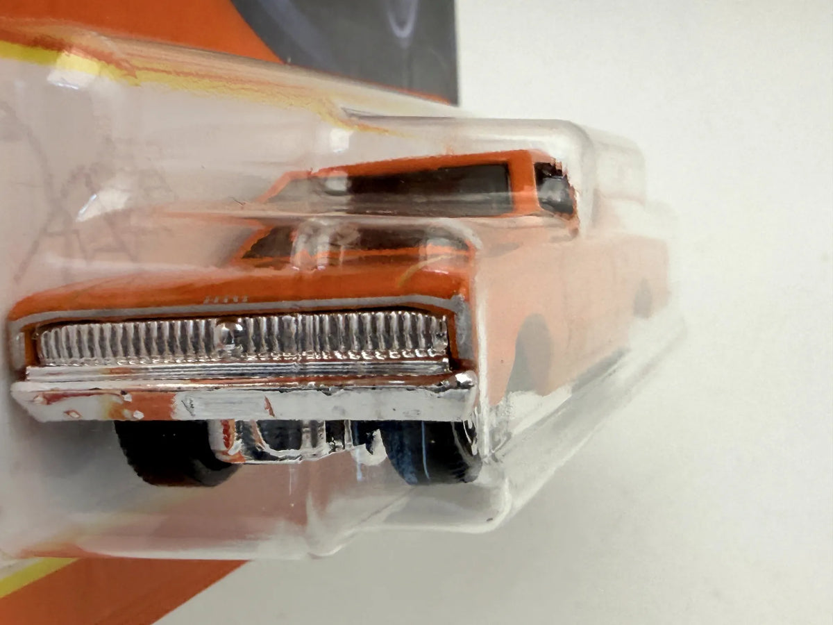 1966 Dodge Charger Superfast Matchbox 2021 Pomarańczowy 1:64 – zdjęcie 3
