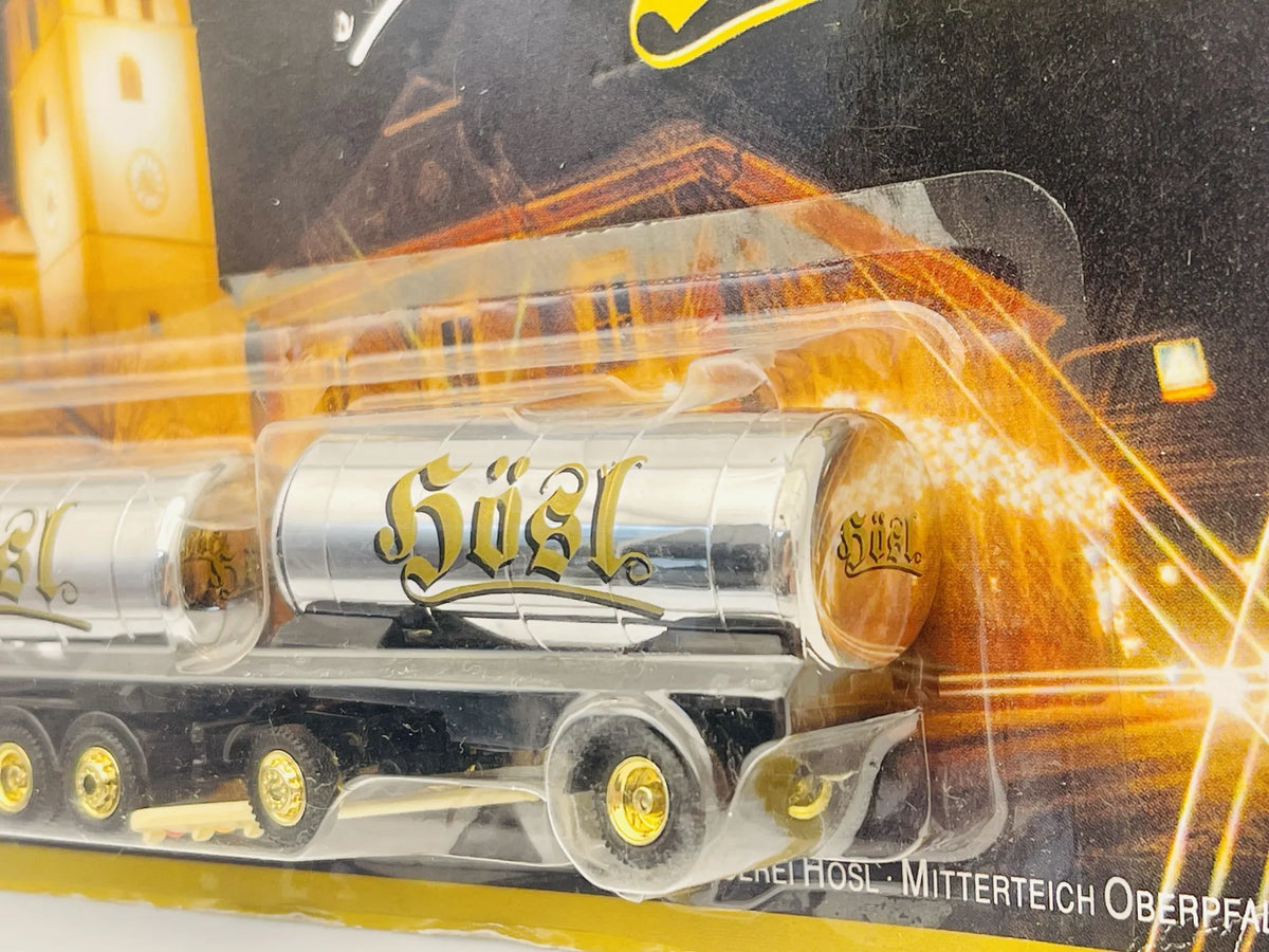 Mercedes-Benz Actros Z Naczepą Cysterną Grell 1:87 Hösl Blister Promocyjny – zdjęcie 3