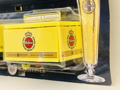 Mb-Atego Grell 1:87 Ciężarówka Promocyjna WARSTEINER Blister Żółty – zdjęcie 3