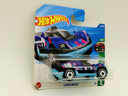 Later Crater Hot Wheels 2025 Hw Reverse Rake 1:64 30 Blister Czarny – zdjęcie 3