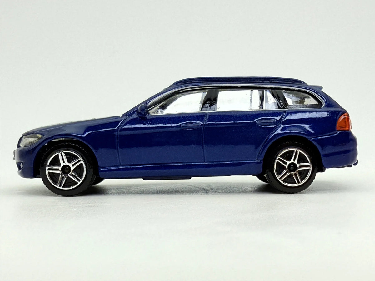 Bmw 3 Series Touring Bburago Ciemnoniebieski 1:43 – zdjęcie 3