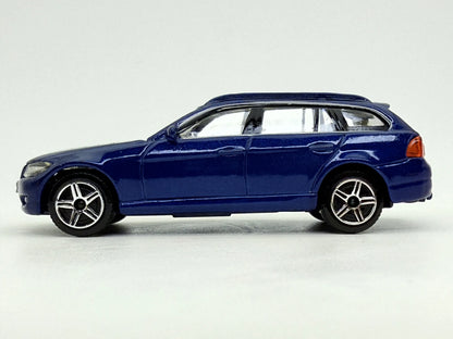Bmw 3 Series Touring Bburago Ciemnoniebieski 1:43 – zdjęcie 3